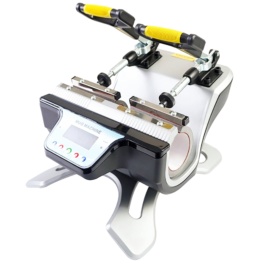 5 in 1 Combo Mini Automatic Double Station Mug Heat Press Machine 6OZ/9OZ/11OZ/12OZ/17OZ