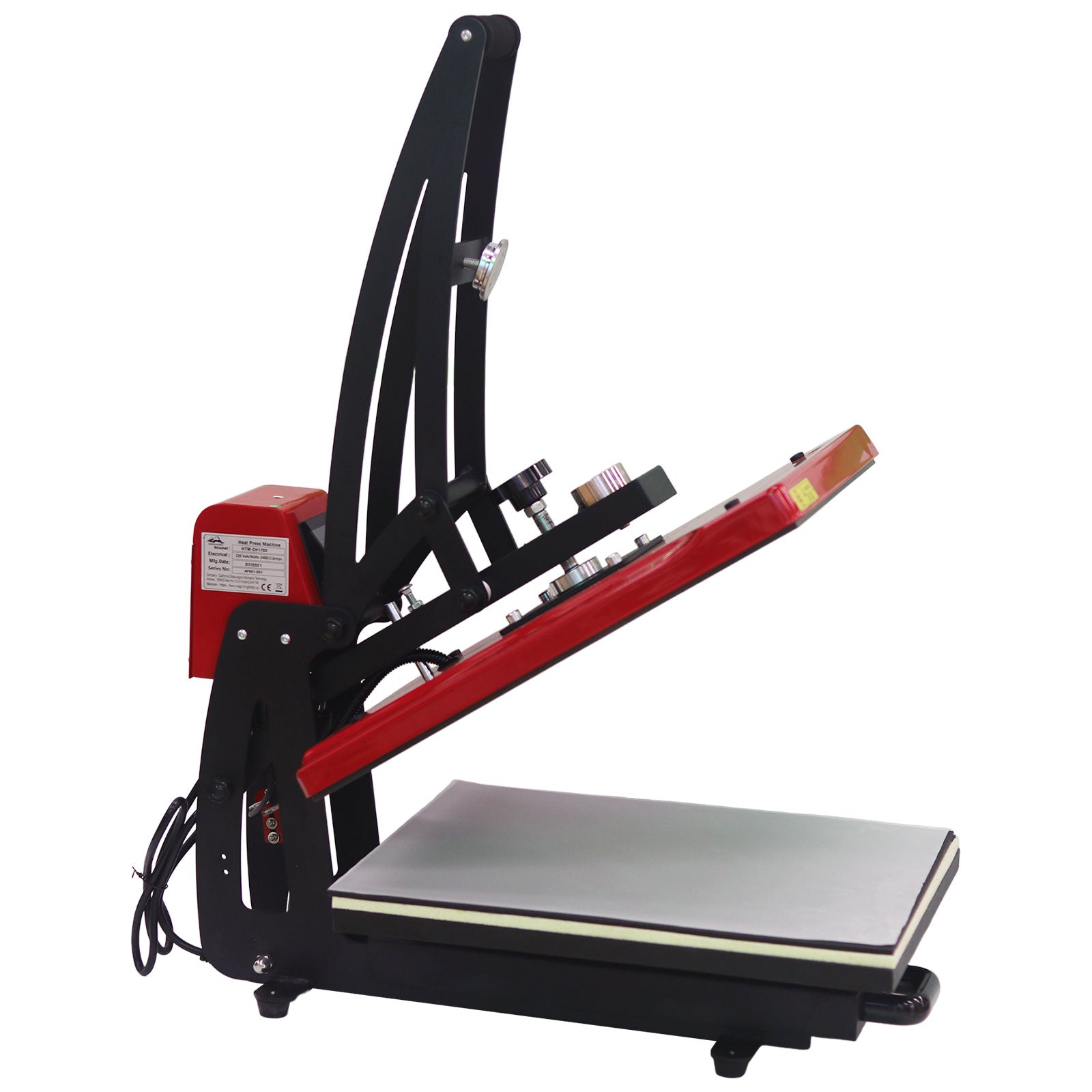 Qomolangma 16in x 20in Auto Open Heat Press Machine Vertical Version