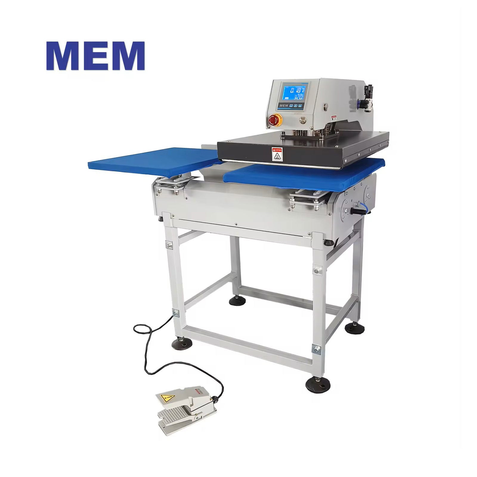 MEM 16in x 20in Full-Automatic Pneumatic Double Station Heat Press with Laser Positioning System