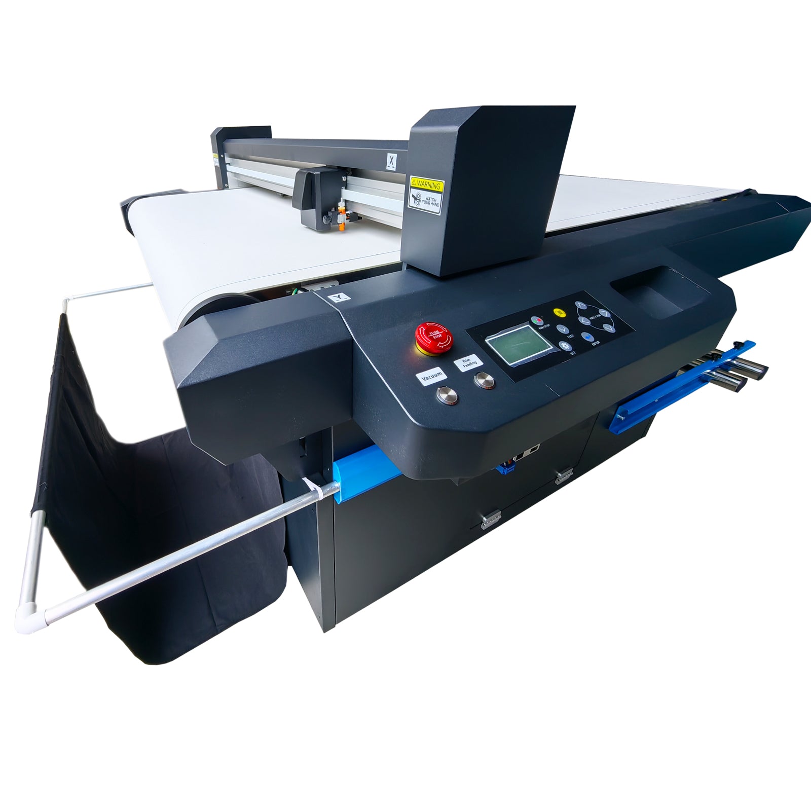 US Stock CALCA Industrial 32" Auto-Feed Cutter DTF/UV DTF Film Roll Cutter - QR Recognition for Batch Production
