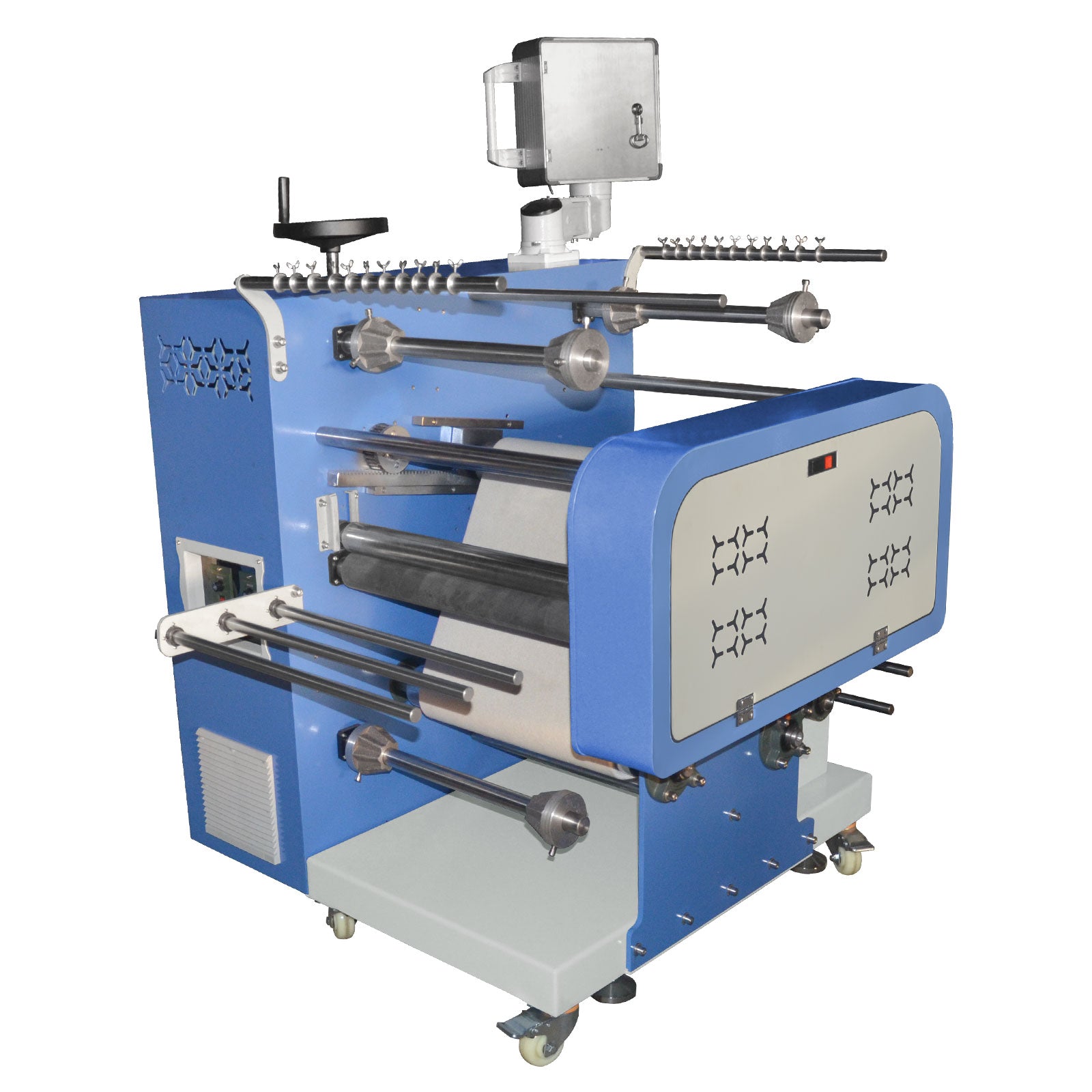 12in x 16in Mini Roller Ribbons & Narrow Fabrics Double-sided Heat Press Machine