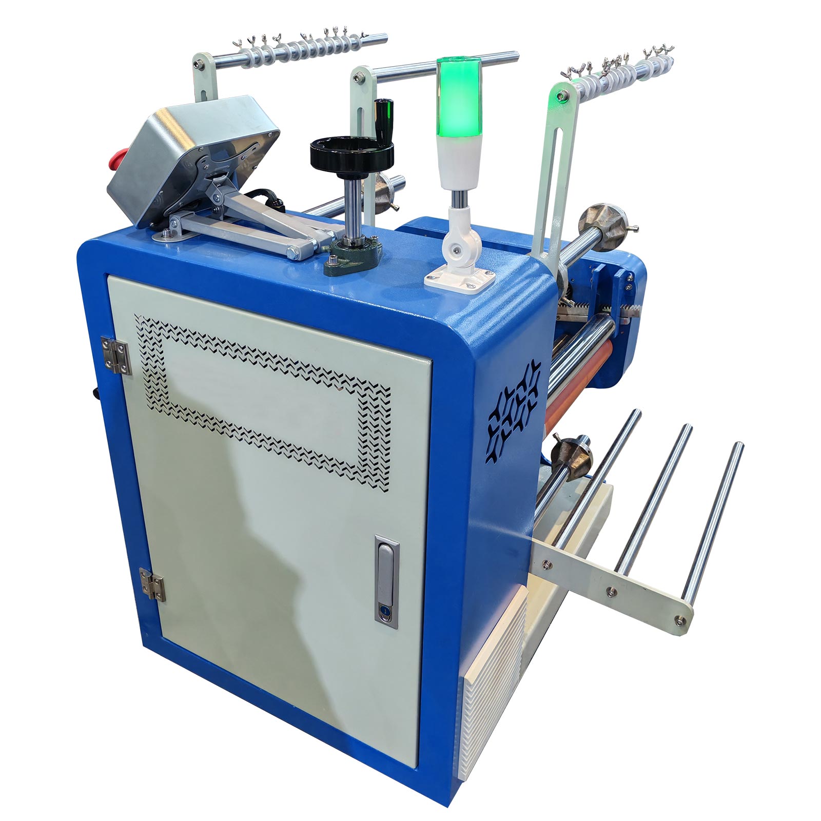 8in x 16in Mini Roller Ribbon & Narrow Fabrics Double-sided Heat Press Machine