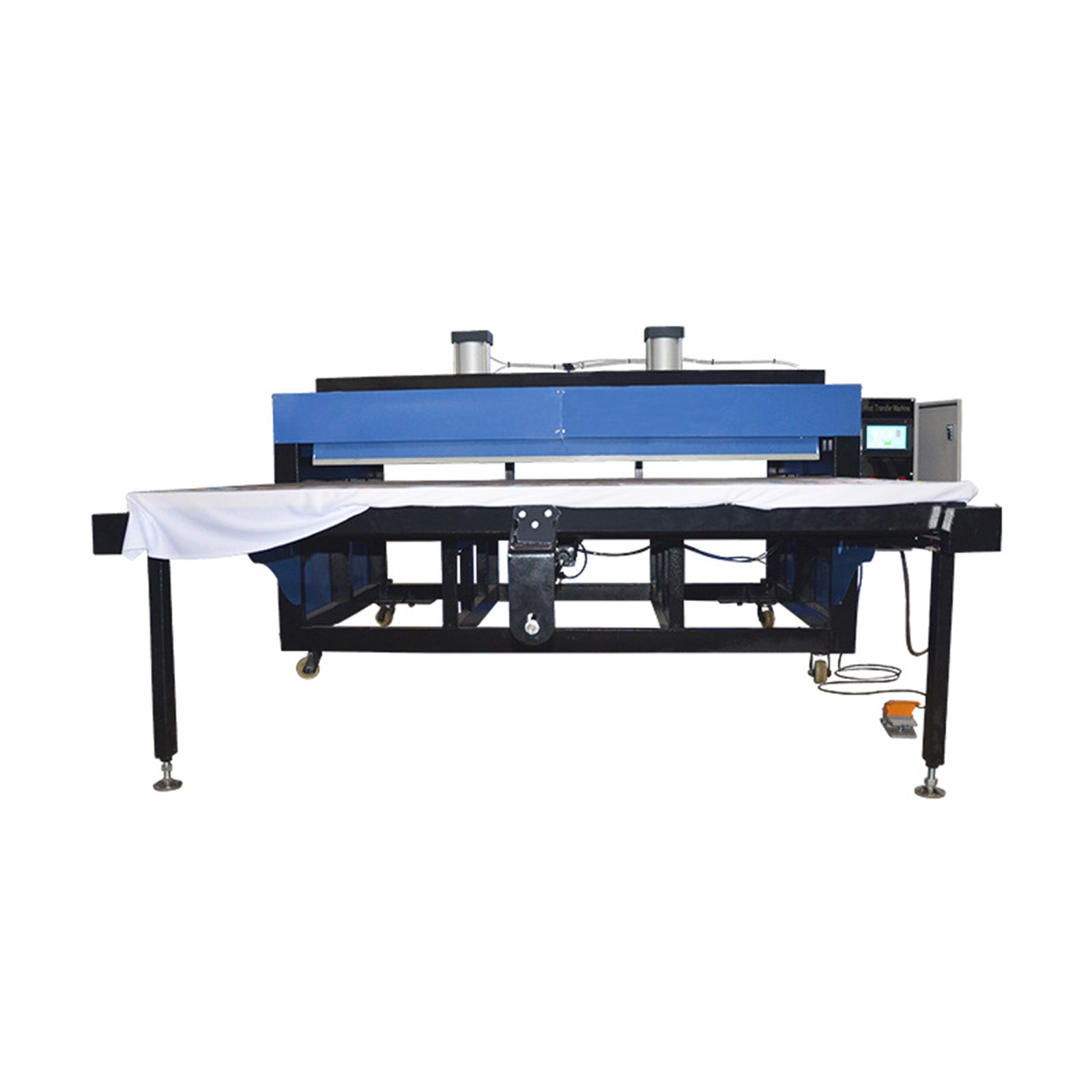 51" x 98" Pneumatic Double Cylinder Heat Press Large Format Sublimation Machine for Aluminum Plates & Garments