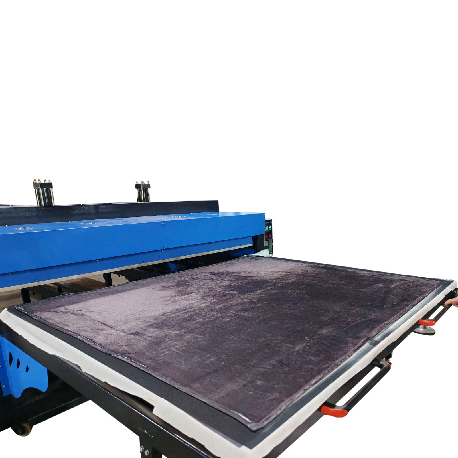 51" x 98" Pneumatic Double Cylinder Heat Press Large Format Sublimation Machine for Aluminum Plates & Garments