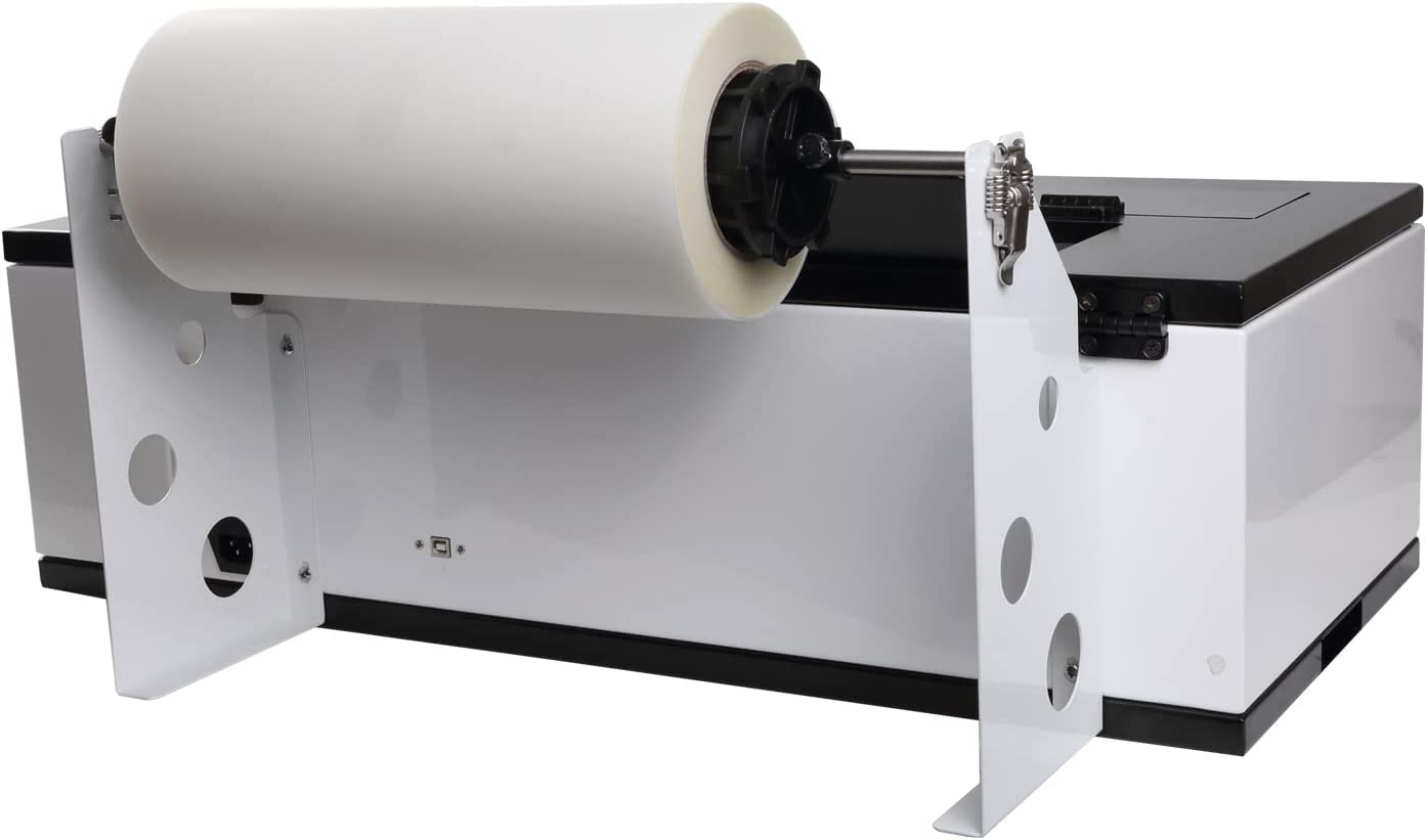 A3 Continuous DTF Printer & Powder Shaker Dryer White Ink Stirring System L1800 for Fabrics, Leather, Toys, Swimwear, Handicrafts, T Shirt, Other (6X 100ml Ink+1roll Film+Powder)