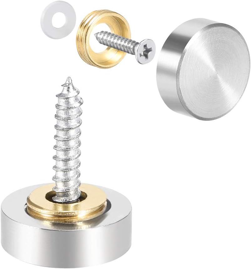 Advertising Decorative Cap Stainless Steel x8 (Choose Size) - ADC02