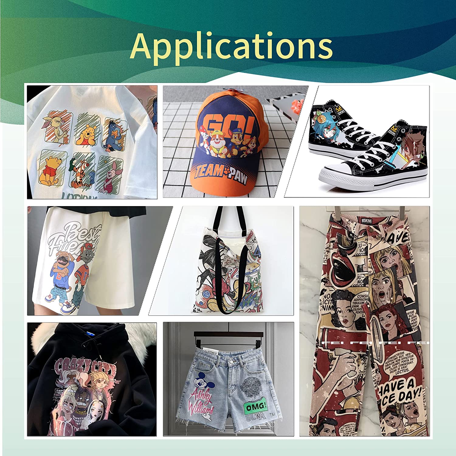 PUNEHOD A3+ DTF Printer R1390 Transfer Printer for Fabrics, Leather, Toys, Swimwear, Handicrafts, T Shirt, Pillow, Other Textile (Printer + Oven)