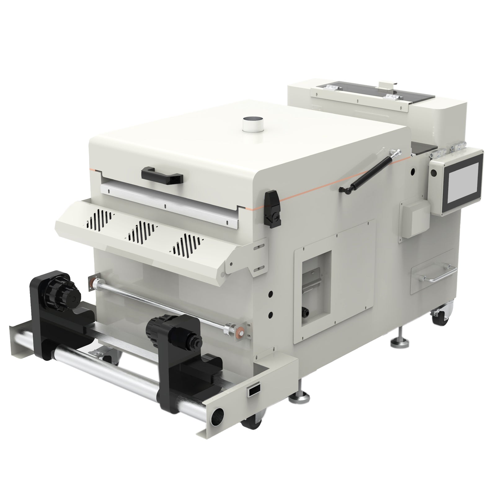 CALCA 15in (380mm) Deluxe Automatic TPU Adhesive Powder Shaker and Dryer Machine with Touch Screen / China Warehouse