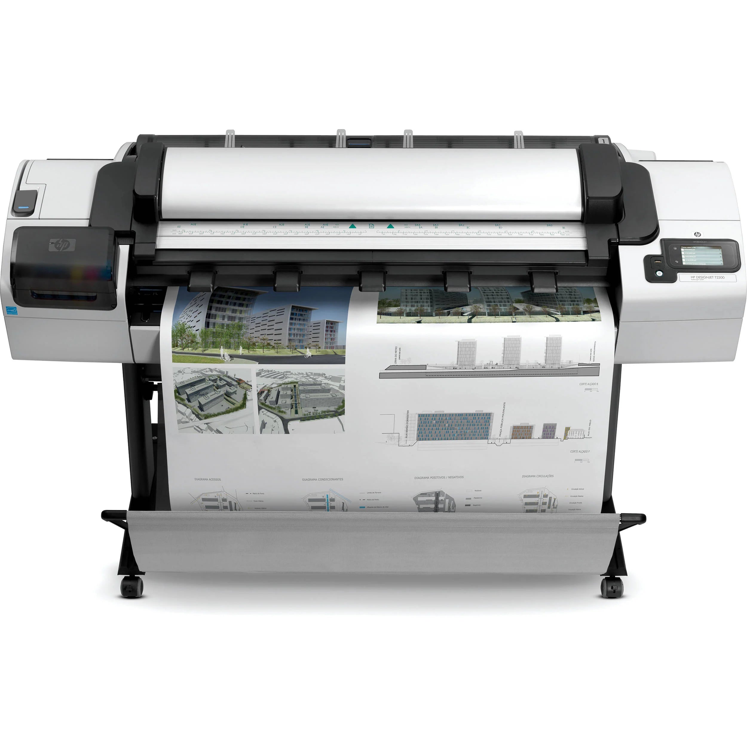 HP Designjet T2300 PS MFP 44" Printer (CN728A) - Refurbished (1 Year Warranty)