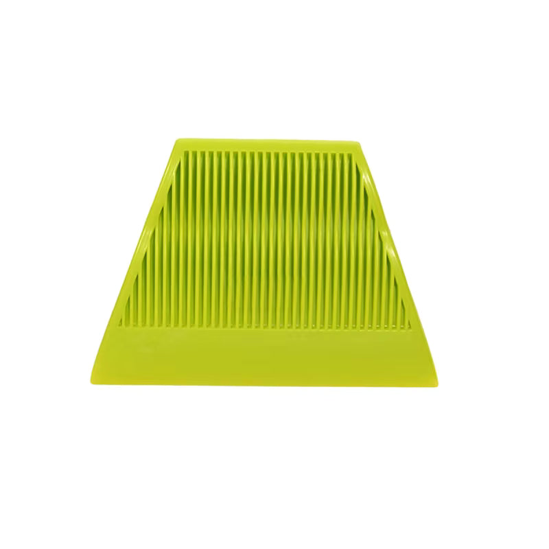 Power Stroke Squeegee Trapezoidal Soft Squeegee Scraper for Vinyl Car Wrapping Window Film Tinting Carbon Fiber Sticker Installation Tools (11cm x 8 cm) - 1pcs