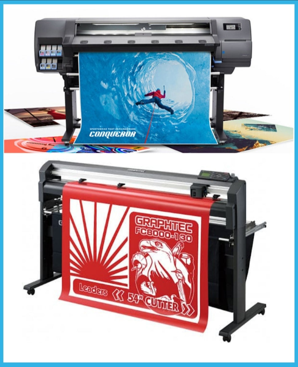 HP LATEX 315 - Refurbished + 54" Graphtec FC8600-130 High Performance Vinyl Cutting Plotter - Refurbished www.wideimagesolutions.com 10999.99