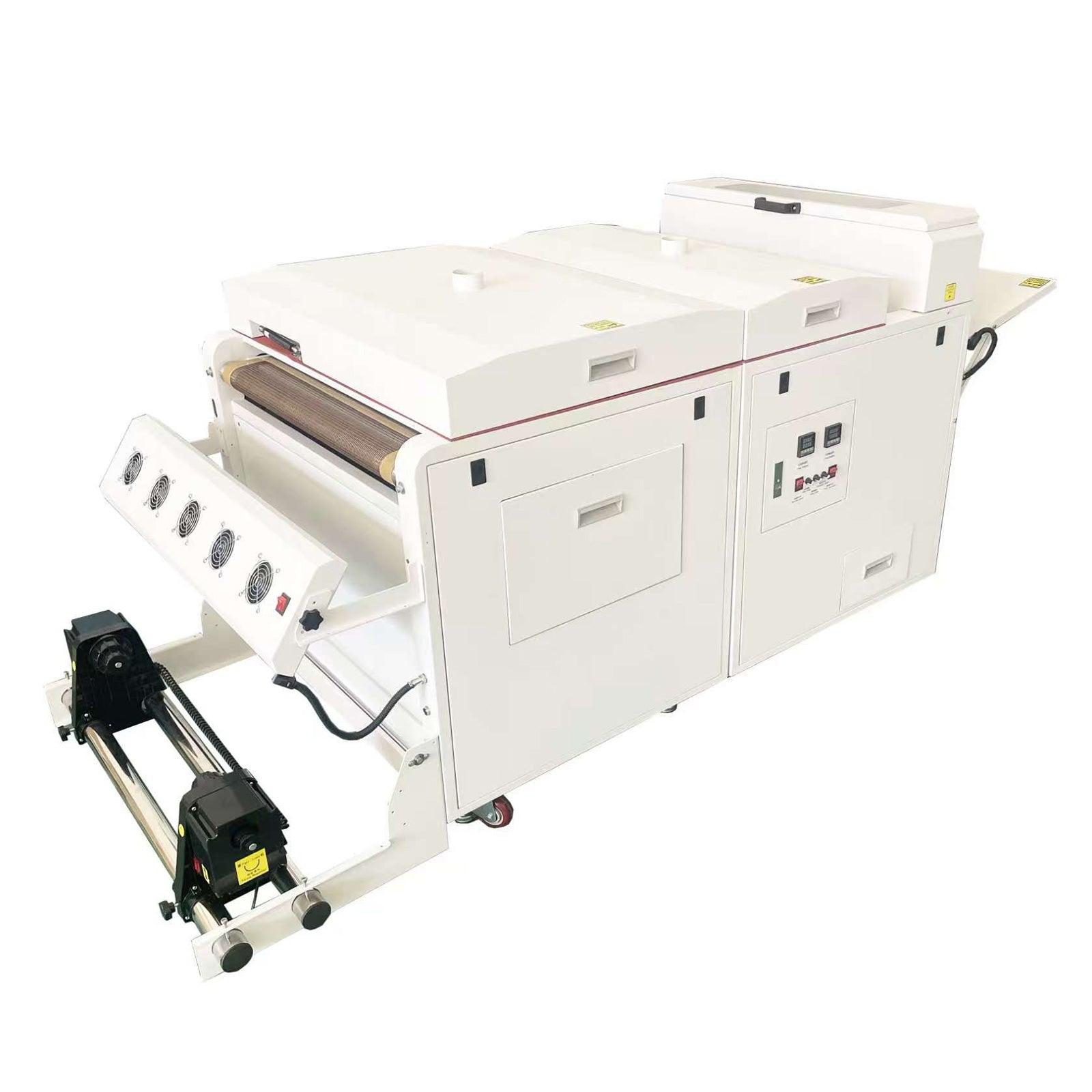 US Stock 24in Automatic DTF Powder Shaker and Dryer with Vacuum Absorption Conveying Platform