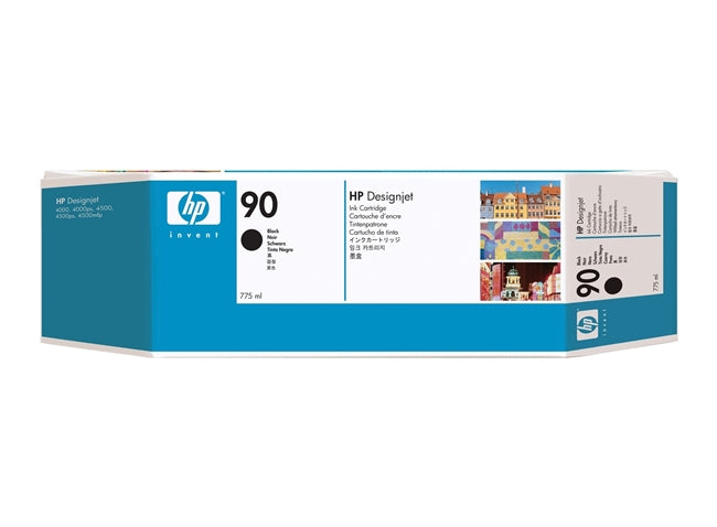 HP 90 400-ml Black DesignJet Ink Cartridge - C5058A