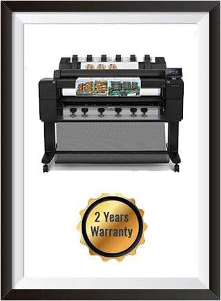 L2Y22A HP DesignJet T930 36-in Printer - Recertified+ 2 Years Warranty