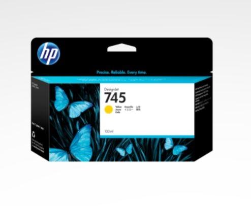 HP 745 130-ml Yellow DesignJet Ink Cartridge - F9J96A