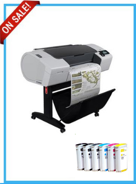 HP Designjet T1300 24" - Recertified - (90 Days Warranty) + Starter Supplies