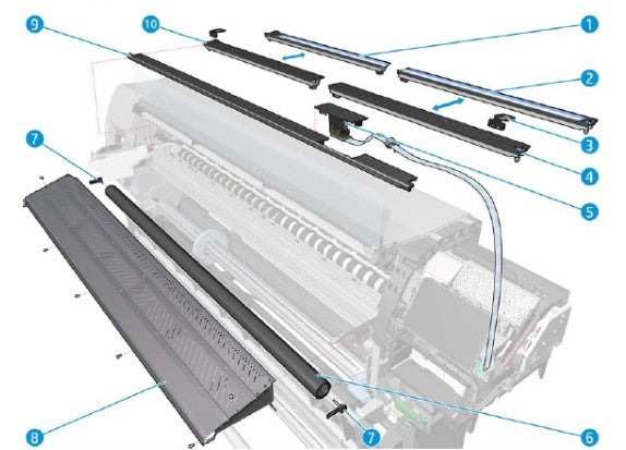 HP Entry Roller 64 SERV B4H70-67092