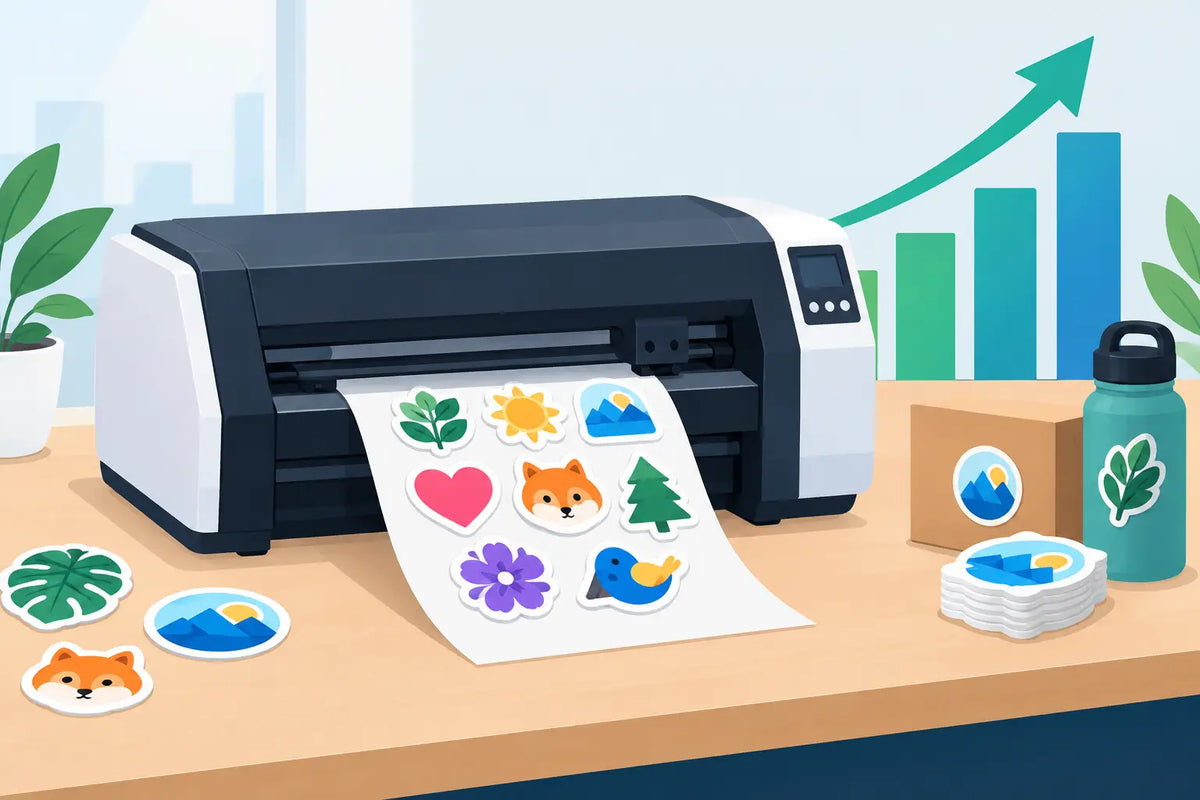 Choose a Contour Cut Sticker Printer for Growth