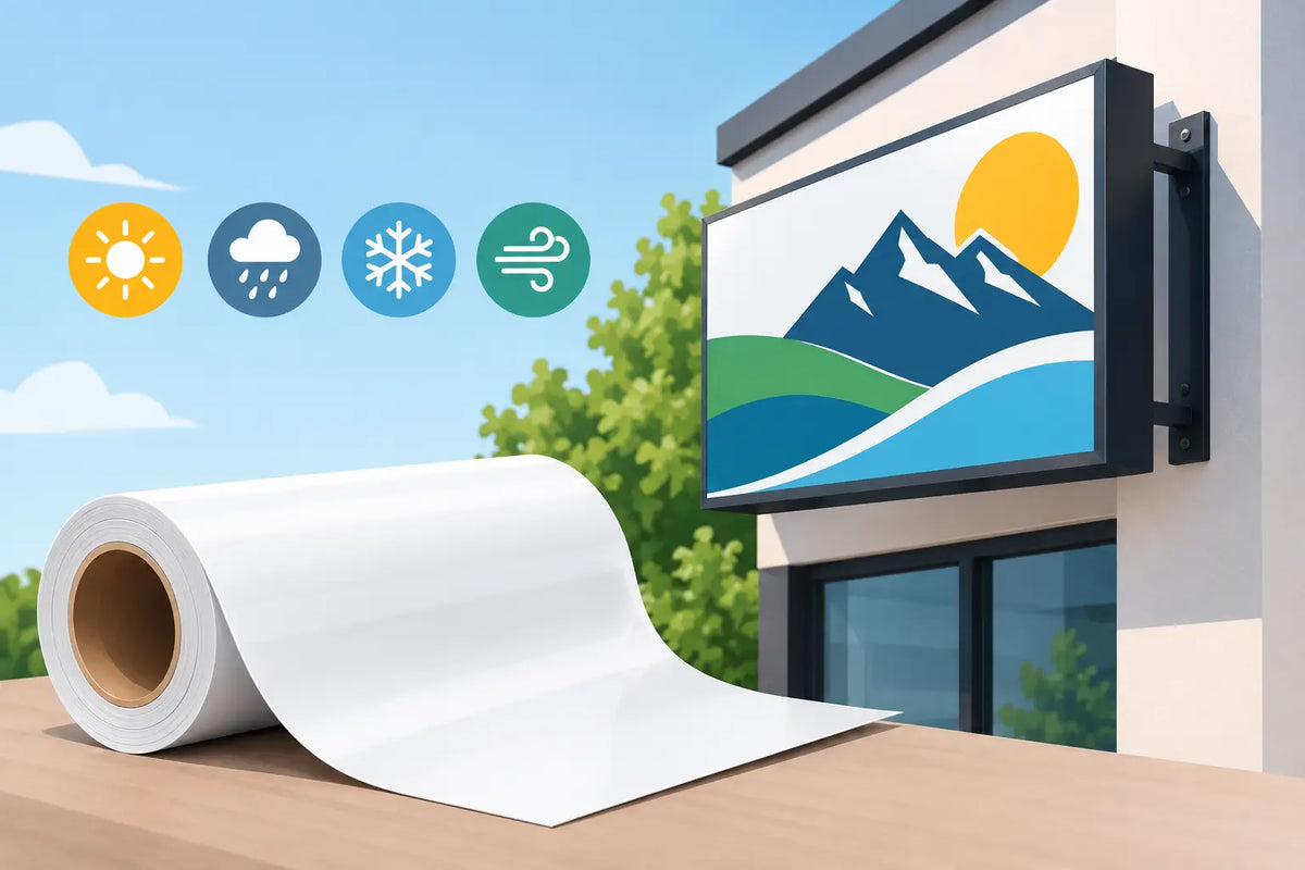 Printable Vinyl for Outdoor Signs: What Holds Up