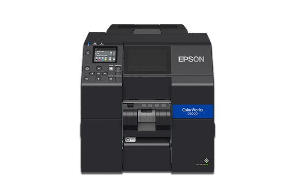 Epson ColorWorks C6000P Color Inkjet Label Printer - 4" w/ Peel &amp; Present (Gloss) - New