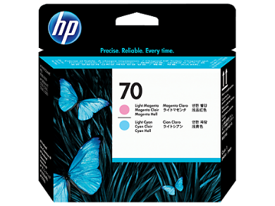 HP 70 Light Magenta and Light Cyan DesignJet Printhead for DesignJet Z2100, Z3200, Z5200 - C9405A