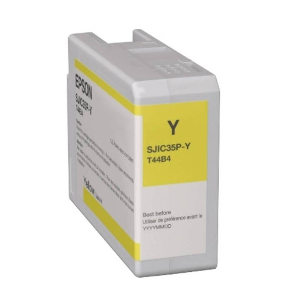 Epson SJIC35P-Y Yellow Ink Cartridge for ColorWorks C6000/C6500 - C13T44B420