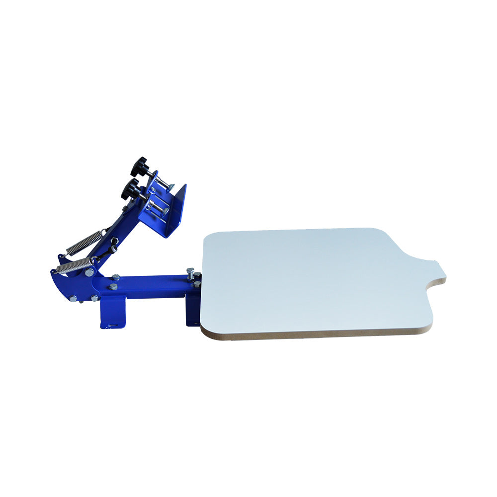 1 Color 1 Station Manual Silk Screen Printing Press for T shirt