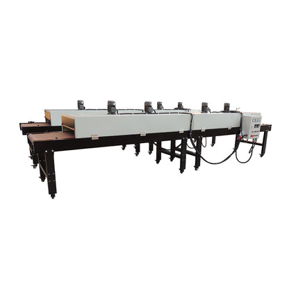380V 16.8KW Conveyor Tunnel Dryer 18ft. Long x 25.6" Belt for Screen Printing