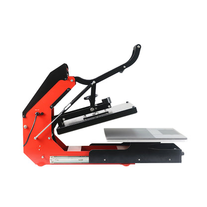 Auto Open T-shirt Heat Press with Slide-out Press Bed