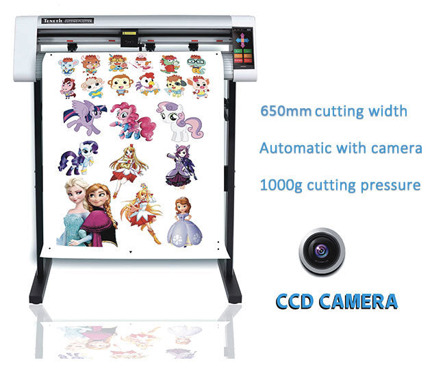 24" Vinyl Cutter Plotter with Full Touch Screen and CCD Camera/Automatic Contour Cut Cutting Plotter