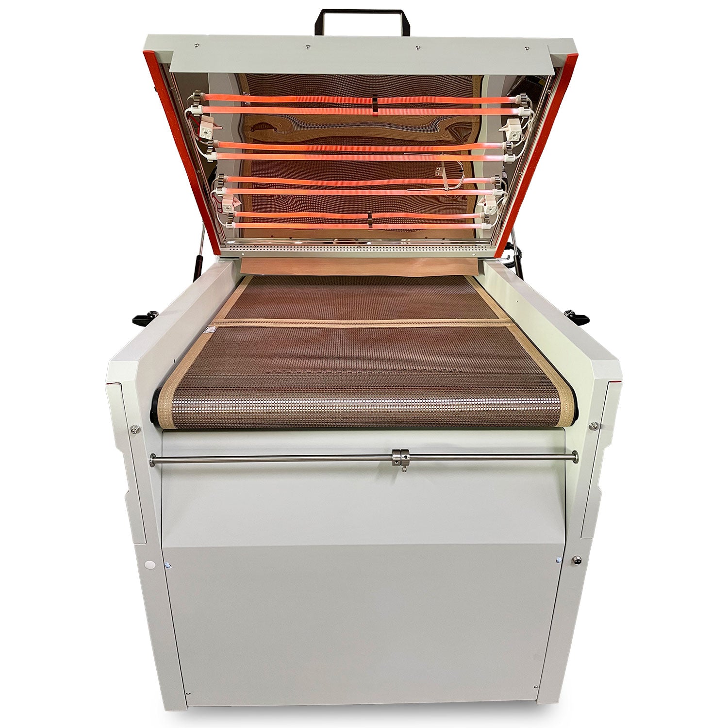 US Stock, CALCA PLUS 220V 24in Automatic DTF Powder Shaker and Dryer with Vacuum Absorption Conveying Platform and Touch Screen
