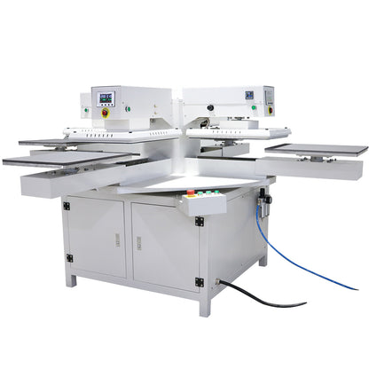220V 7.5KW 34A 16" x 20" 4 Station Automatic Heat Press
