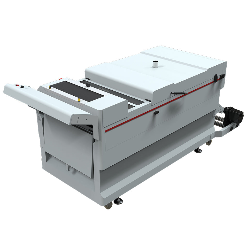 CALCA PRO 24in High Speed Automatic DTF Powder Shaker and Dryer with Vacuum Absorption Conveying Platform and Touch Screen
