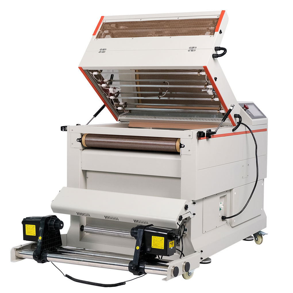 CALCA PRO 24in Automatic DTF Powder Shaker &amp; Dryer w/ Vacuum Conveyor &amp; Recycling System, AC 220V