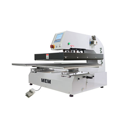 US Stock, MEM 16in x 20in Full-Automatic Pneumatic Double Station Heat Press with Laser Positioning System