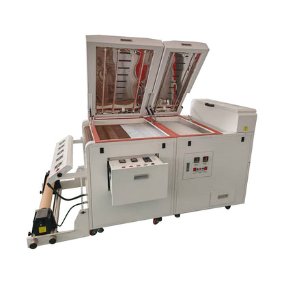 US Stock 24in Automatic DTF Powder Shaker and Dryer with Vacuum Absorption Conveying Platform