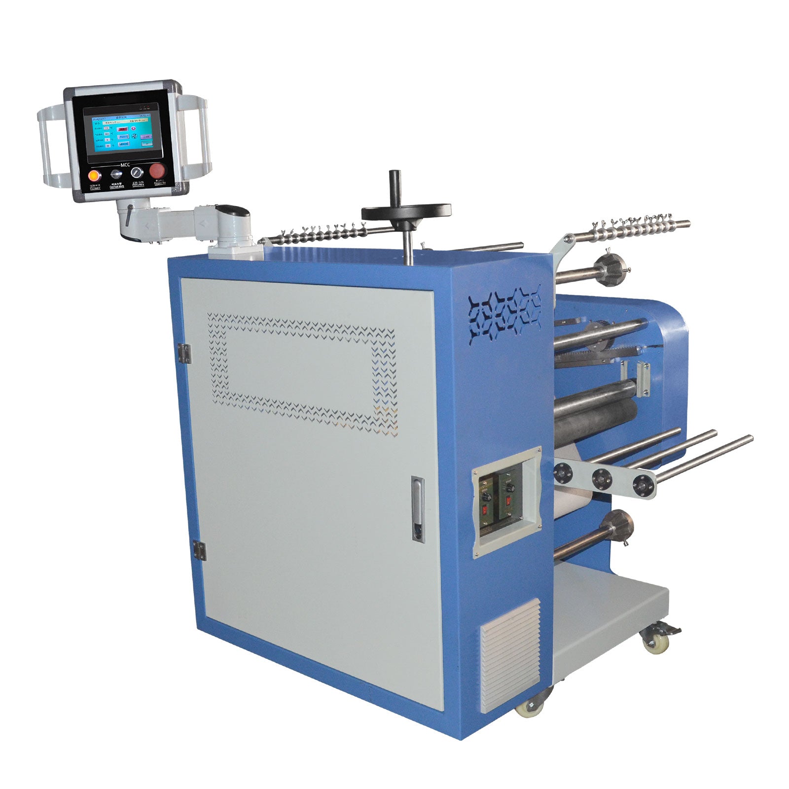 12in x 16in Mini Roller Ribbons &amp; Narrow Fabrics Double-sided Heat Press Machine