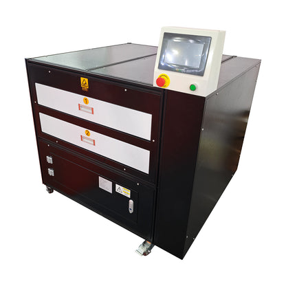 27in x 28in Double Drawers Oven Dryer for Screen Printing with Hot Air Circulation System