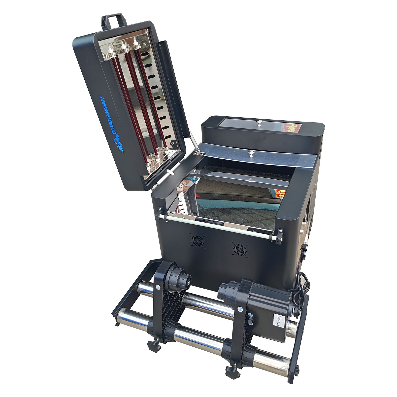 US Stock, A3 Economic Automatic DTF Powder Shaker and Dryer for DTF Printing on T-Shirts Clothes