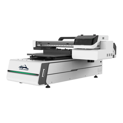 Qomolangma 6090 Digital Flatbed UV Printer, White Ink and Color Ink