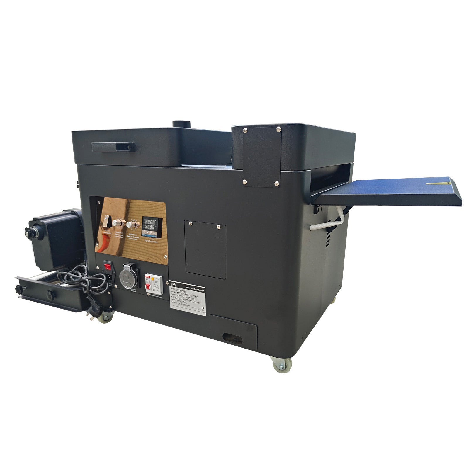 US Stock, A3 Economic Automatic DTF Powder Shaker and Dryer for DTF Printing on T-Shirts Clothes