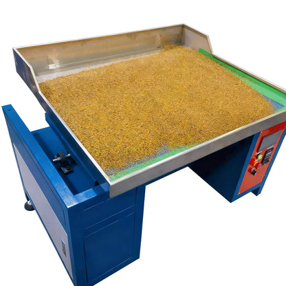 23.6in x 39in Semi-Automatic Single-Color 220V Rotary Drilling Machine with Material Rack