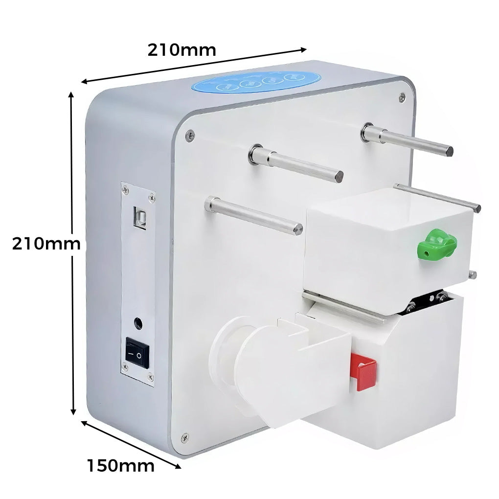 Professional Ribbon Hot Foil Stamping Machine - Digital Printer for Gift Wrapping, Cards &amp; Packaging