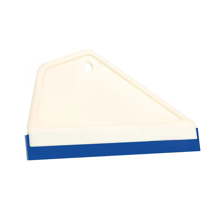 Side Wipe Rubber Squeegee (Short Handle) for Car Film Tool PPF Tools (Replaceable Blade) - 15.x 9cm (2pcs)