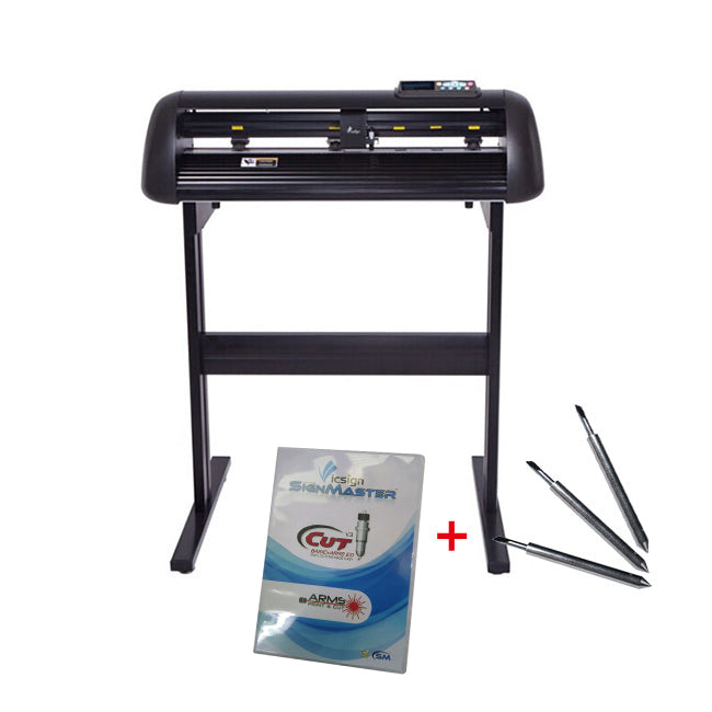 24" Vicsign Vinyl Cutter with CCD Camera, Full Auto Contour Cut Function