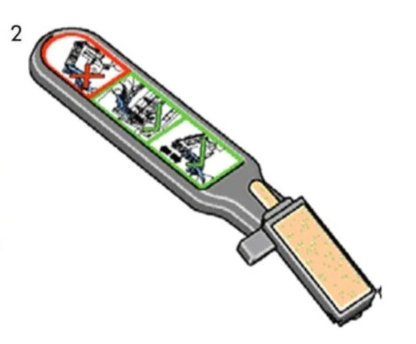 Flex Contacts Cleaning Tool for the HP Designjet T610, T620, T770, T1100, T1120, T1200, T1300, T2300, T1700, Z3100, Z3200, Z2100, Z5200, Z5600, Z6, Z9+ Series (Q5669-60690)