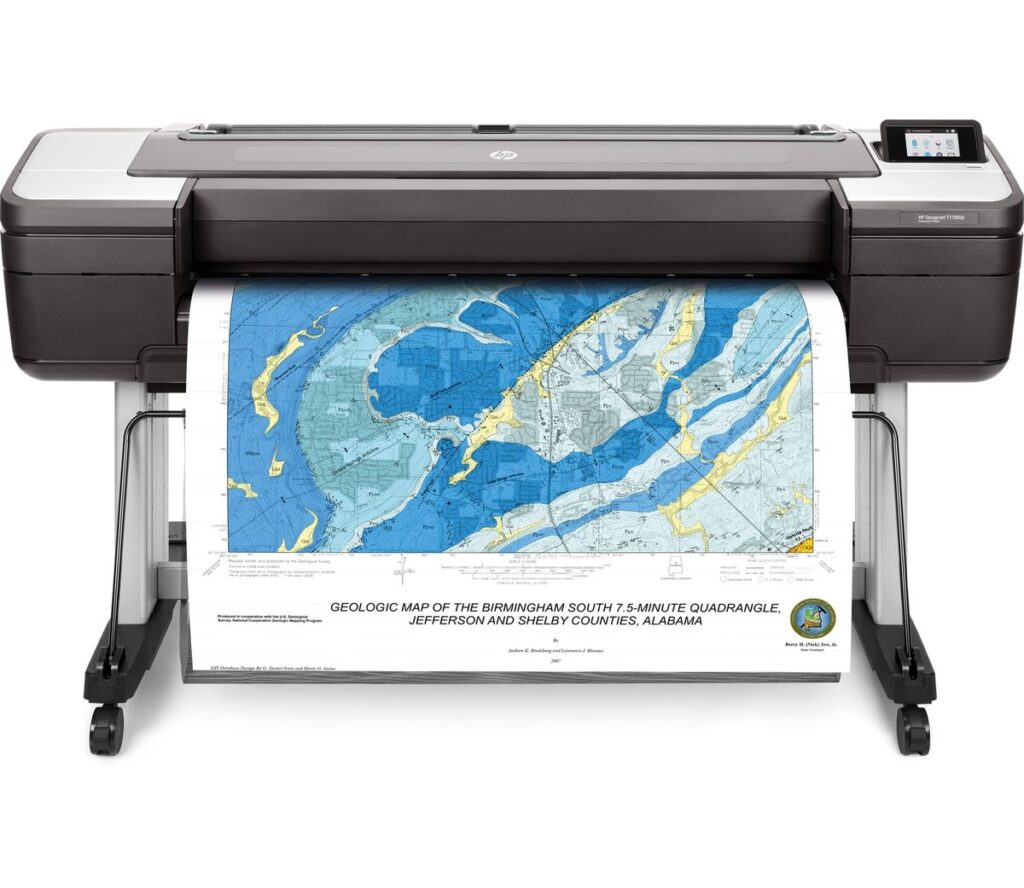 HP DesignJet T1700dr 44" PostScript Printer (1VD88A) - Refurbished (90 Days, 1, 2, 3 or 4 Years Warranty) + Starter Supplies