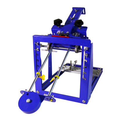 7.9" x 9.8" Manual Cylinder Curved Screen Printing Press for Cup / Mug / Bottle (Diameter:6.7" )