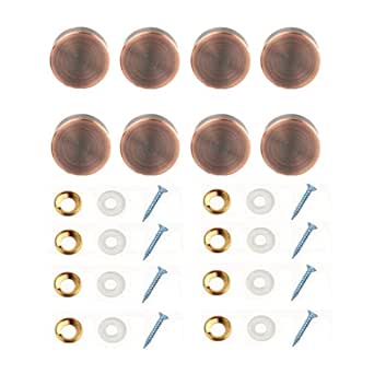 Advertising Decorative Cap Copper - Flat or Camber Cap x10 (Choose Size) - ADC03 / ADC04