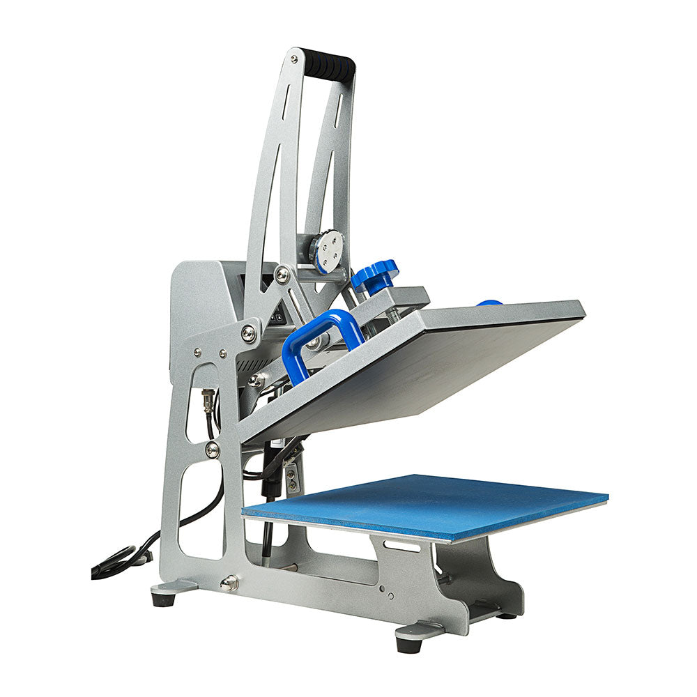 Auto-open Flat Heat Press Machine 11" x 15" (280 x 380mm) for T-shirts with Replaceable Platen